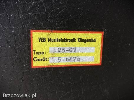 Wzmacniacz kolumna combo piecyk gitarowy REGENT 25-G1