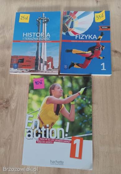 Podręczniki do liceum,  technikum