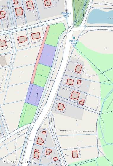 Działki budowlane!  w Dąbrowej gm.  Świlcza