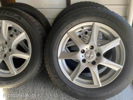 Koła felgi aluminiowe 17 KIA Hyundai 5x114,  3 Nowe opony Dębica Frigo