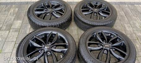 Kola 17 cali ALUFLEGI oryg MINI BMW VW TRANSP 5x120,  opony 8mm