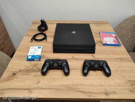 Okazja!  Konsola PS4 Pro + 2 pady i gra!  Playstation 4 Pro!  Gwarancja!