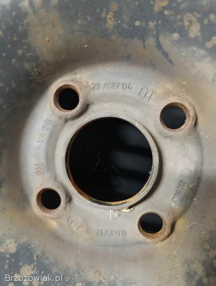2 x felgi stalowe z oponami letnimi opel corsa astra 4x100 15