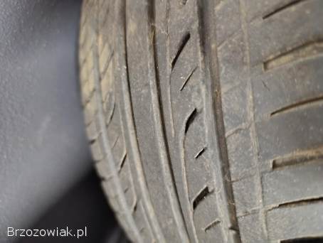 2 x felgi stalowe z oponami letnimi opel corsa astra 4x100 15