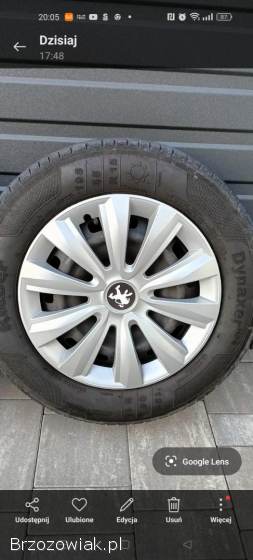 Koła peugeot R15 195x65