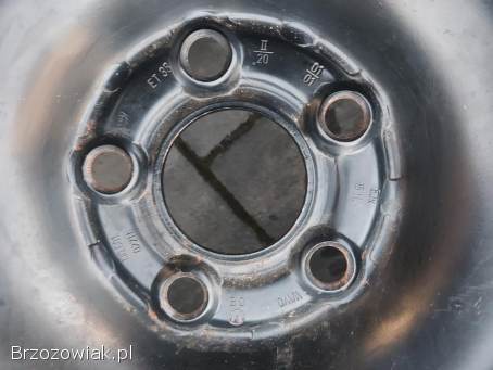 Koło zapasowe Zapas 15 5x100 Golf 4 Leon 1 Audi A3 Polo Ibiza