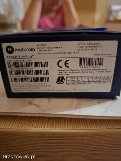 Sprzedam telefon MOTOROLA moto g04