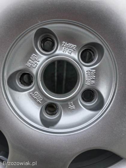 Pełnowymiarowe koło dojazdowe 16 5x112 Audi VW