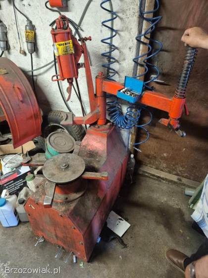 Wyważarka,  kompresor +montazownica do opon