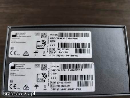 Aparat słuchowy OTICON REAL 3 MINI RITE -  T
