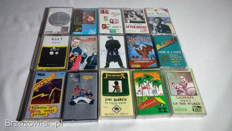 Zestaw 15 kaset magnetofonowych