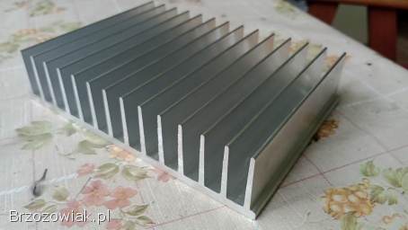 Radiator aluminiowy 11,  5cmx16,  5cm i 28cmx12,  4cm