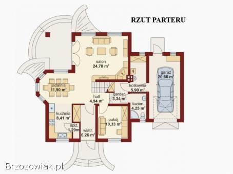 Dom jednorodzinny w Wrocance