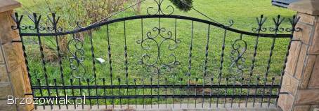 Przęsła ogrodzeniowe kute / ocynk