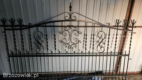 Przęsła ogrodzeniowe kute / ocynk