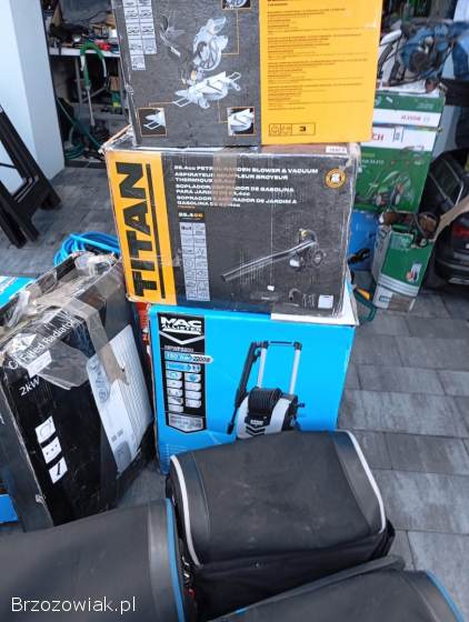 Nożyce spalinowe,  elektryczne,  akumulatorowe