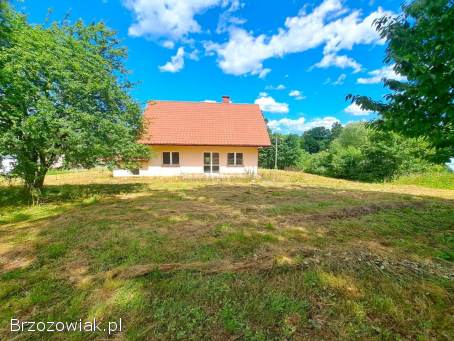 Dom jednorodzinny 120 mkw.  w stanie deweloperskim,  Zagórz Skowronówka