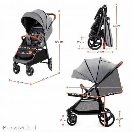 Wózek spacerowy Kinderkraft