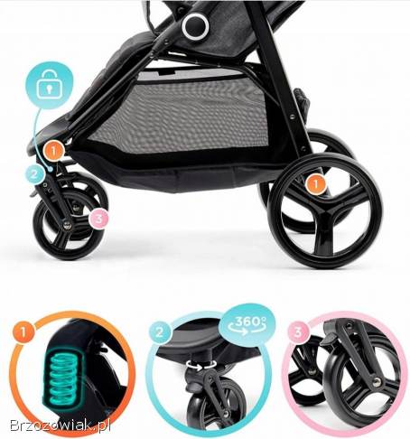 Wózek spacerowy Kinderkraft