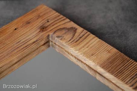 Lustro rustykalne folk