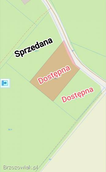 Działka budowlana rekreacyjna w Bieszczadach