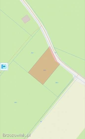 Działka budowlana rekreacyjna w Bieszczadach