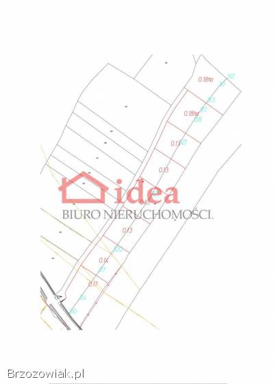 Piękna budowalna działka w Górkach