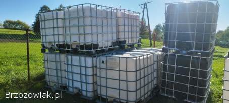 Mauser Mauzer pojemnik 1000l różne rodzaje płukane