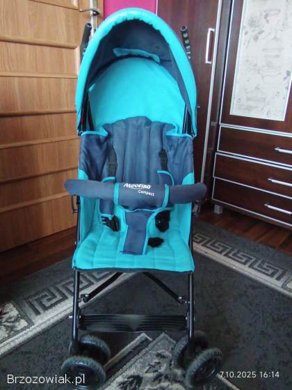 Wózek typu spacerówka bardzo lekki,  stan bardzo dobry